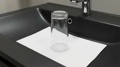 Miksi jotkut laittavat paperiarkin ja lasin pesualtaaseen ennen kuin lähtevät kotoa pitkäksi aikaa?